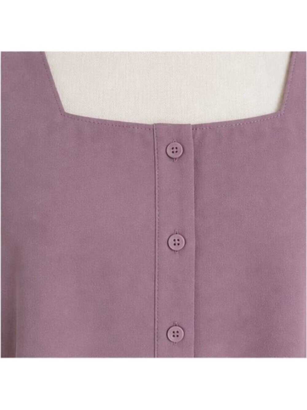 Mauve Ruffle Blouse - Picture 4 of 6